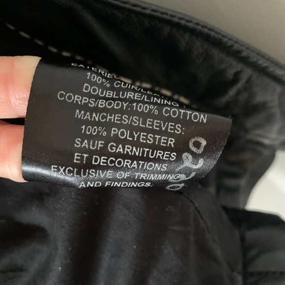 Bod & Christensen Black Leather Moto Jacket S - Picture 6 of 10